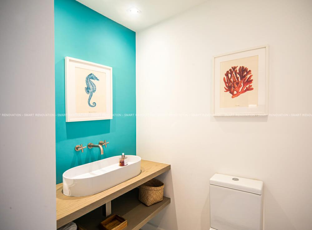 Smart Renovation Design & Fit-Out Company in Dubai presents beautiful Shoreline apartment kitchen renovation.