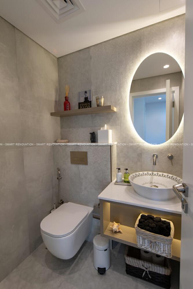 Smart Renovation Design & Fit-Out Company in Dubai presents beautiful Arabian Ranches Villa bathroom renovation.