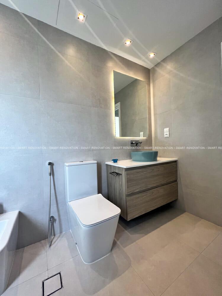 Smart Renovation Design & Fit-Out Company in Dubai presents beautiful Arabian Ranches Saheel Villa bathroom renovation.