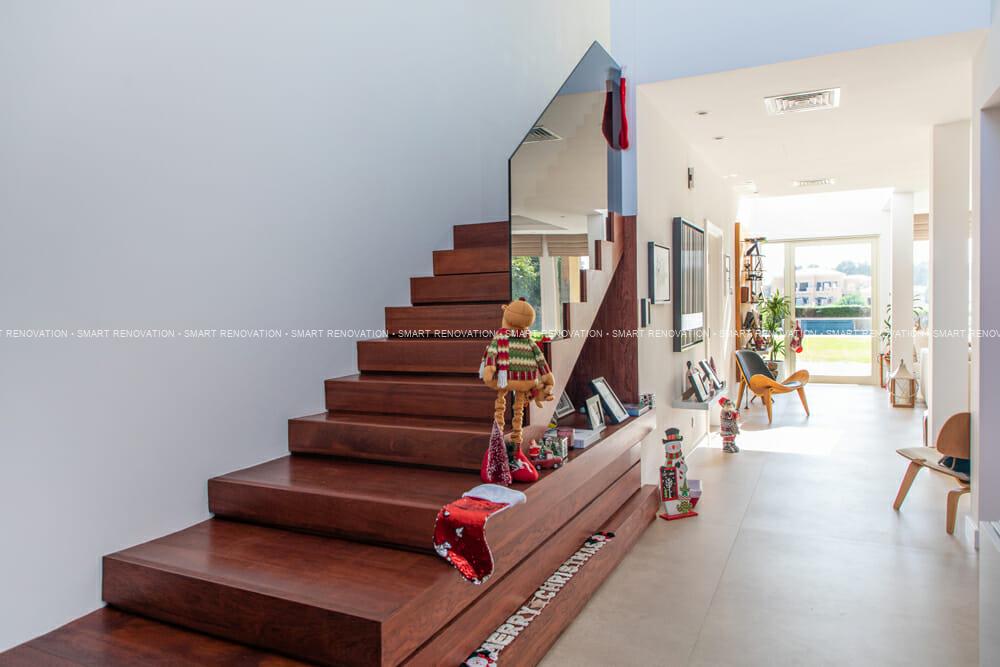 Smart Renovation Design & Fit-Out Company in Dubai presents beautiful Arabian Ranches Villa renovation with interior design and decor.