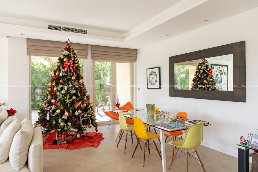 Smart Renovation Design & Fit-Out Company in Dubai presents beautiful Arabian Ranches Villa renovation with interior design and decor.