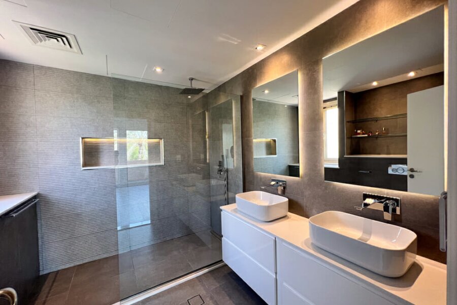 Smart Renovation Design & Fit-Out Company in Dubai presents beautiful Arabian Ranches Saheel Villa bathroom renovation.