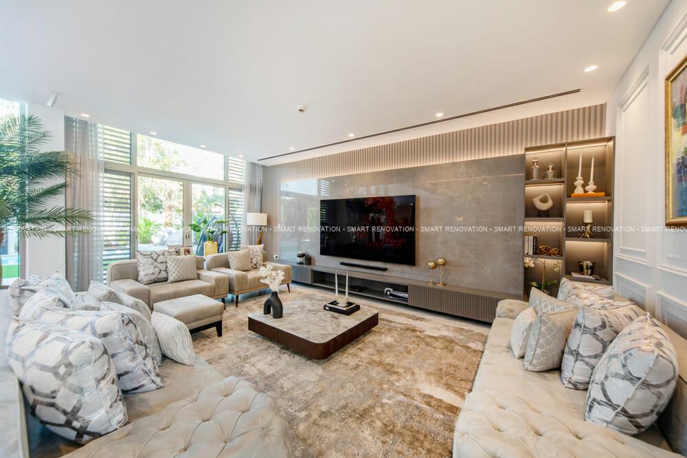 Smart Renovation Design & Fit-Out Company in Dubai presents beautiful MBR Villa renovation.