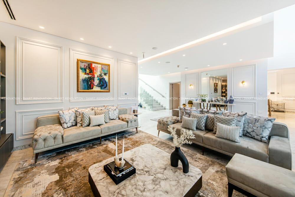 Smart Renovation Design & Fit-Out Company in Dubai presents beautiful MBR Villa renovation.