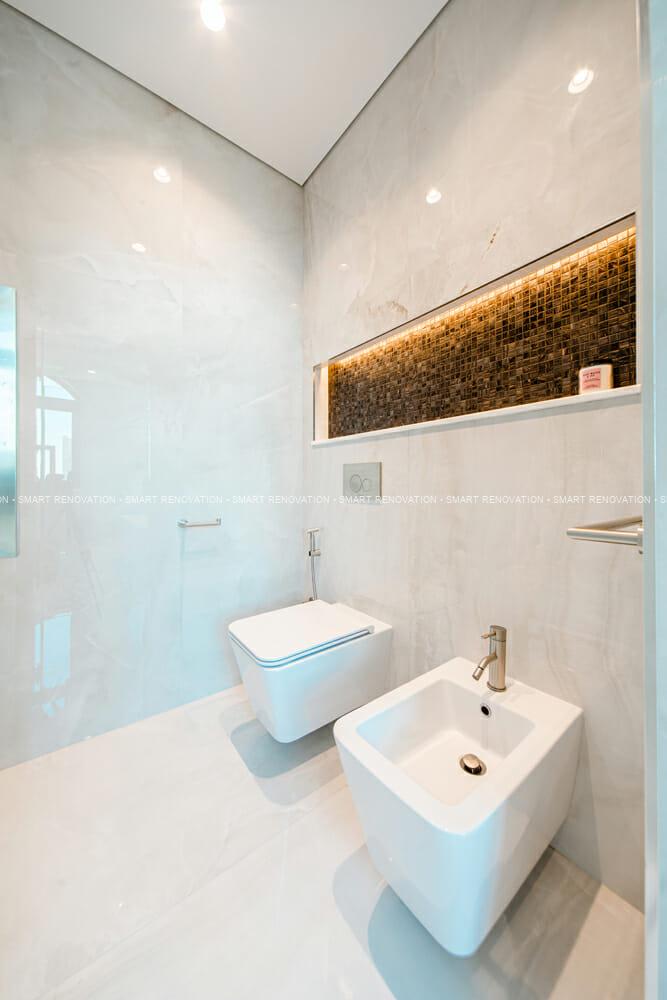 Smart Renovation Design & Fit-Out Company in Dubai presents beautiful Fairmont North Residence villa bathroom renovation.