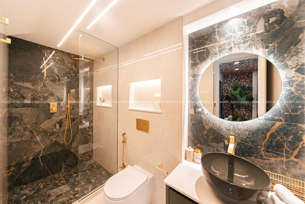 Smart Renovation Design & Fit-Out Company in Dubai presents beautiful Fairmont North Residence villa bathroom renovation.