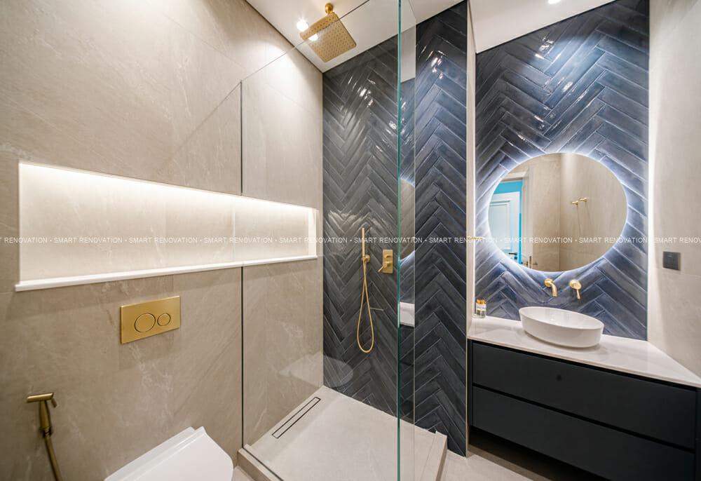 Smart Renovation Design & Fit-Out Company in Dubai presents beautiful Fairmont North Residence villa bathroom renovation.