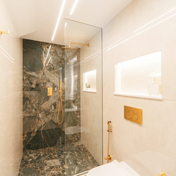Smart Renovation Design & Fit-Out Company in Dubai presents beautiful Fairmont North Residence villa bathroom renovation.