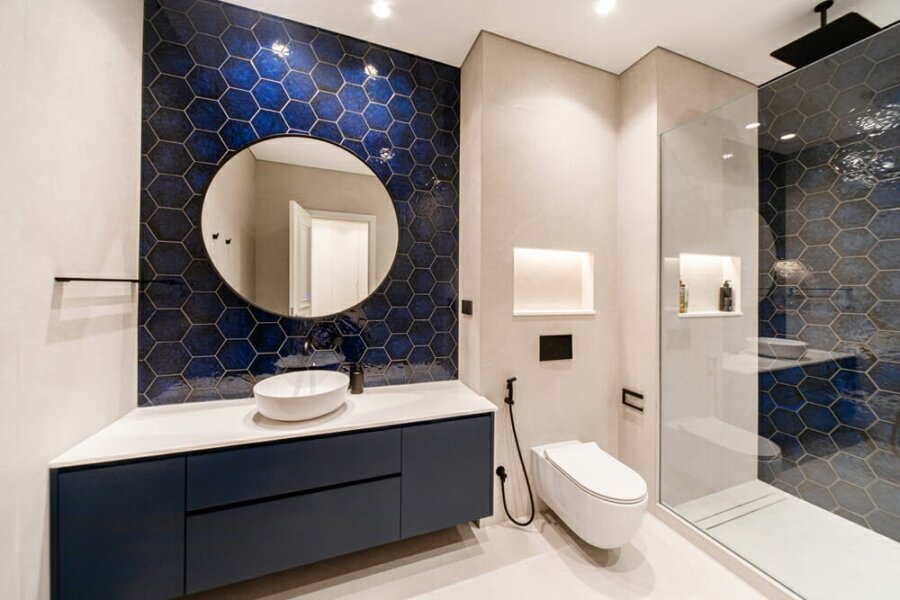 Smart Renovation Design & Fit-Out Company in Dubai presents beautiful Fairmont North Residence villa bathroom renovation.