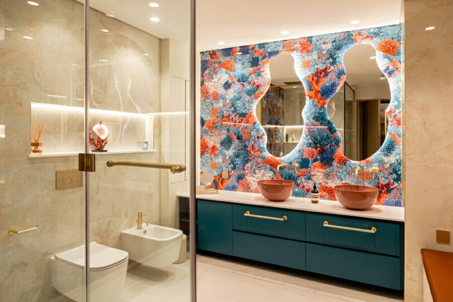 Smart Renovation Design & Fit-Out Company in Dubai presents beautiful Stella Maris villa bathroom renovation.