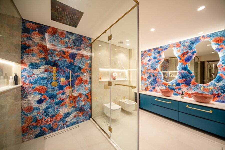 Smart Renovation Design & Fit-Out Company in Dubai presents beautiful Stella Maris villa bathroom renovation.