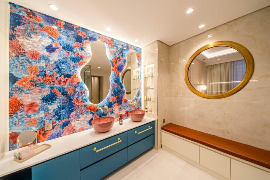 Smart Renovation Design & Fit-Out Company in Dubai presents beautiful Stella Maris villa bathroom renovation.