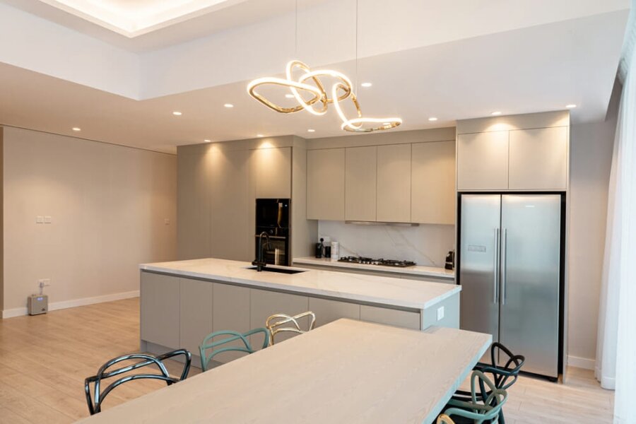 Smart Renovation Design & Fit-Out Company in Dubai presents beautiful Stella Maris villa kitchen renovation.