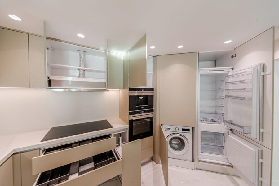 Smart Renovation Design & Fit-Out Company in Dubai presents beautiful Shoreline kitchen renovation.