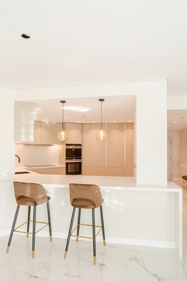 Smart Renovation Design & Fit-Out Company in Dubai presents beautiful Shoreline apartment kitchen renovation.