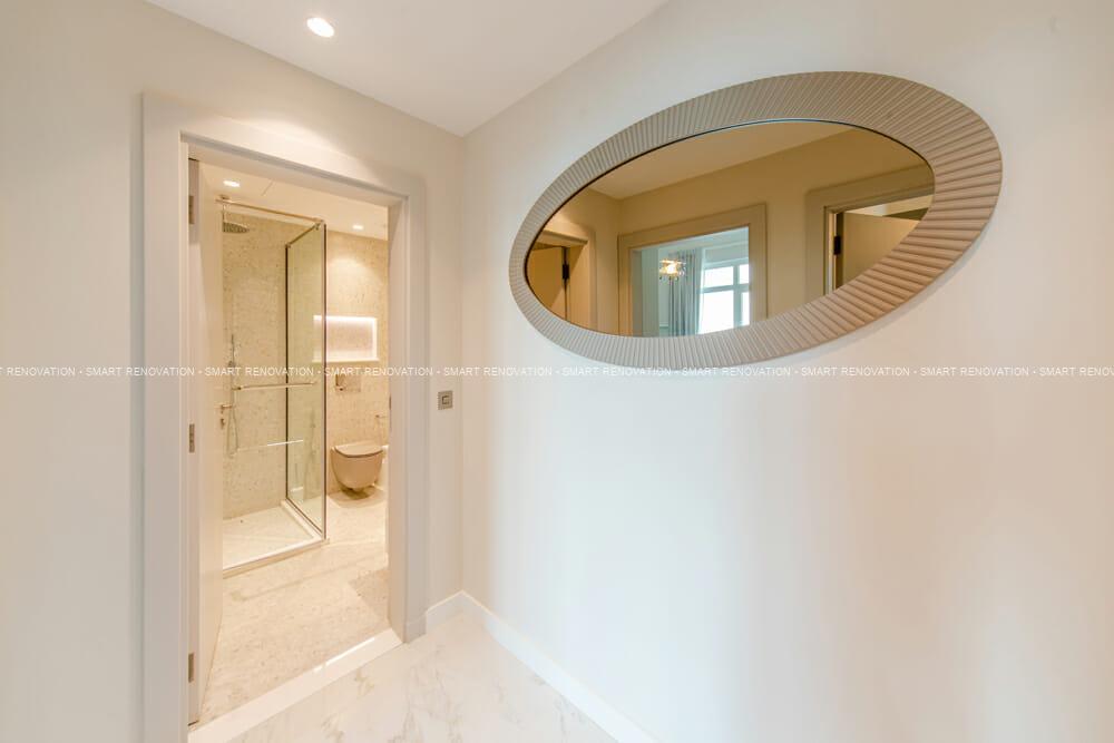 Smart Renovation Design & Fit-Out Company in Dubai presents beautiful Shoreline apartment bathroom renovation.