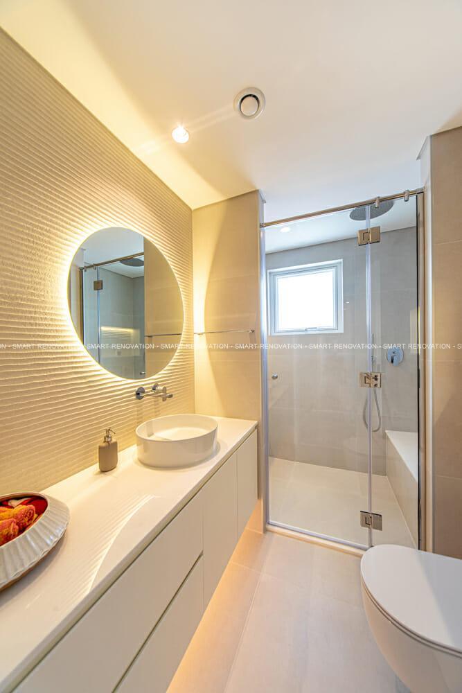 Smart Renovation Design & Fit-Out Company in Dubai presents beautiful Freddy Mercury villa bathroom renovation.