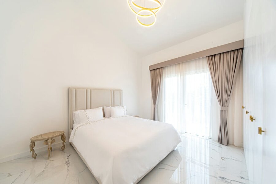 Smart Renovation Design & Fit-Out Company in Dubai presents beautiful Freddy Mercury villa bedroom renovation.