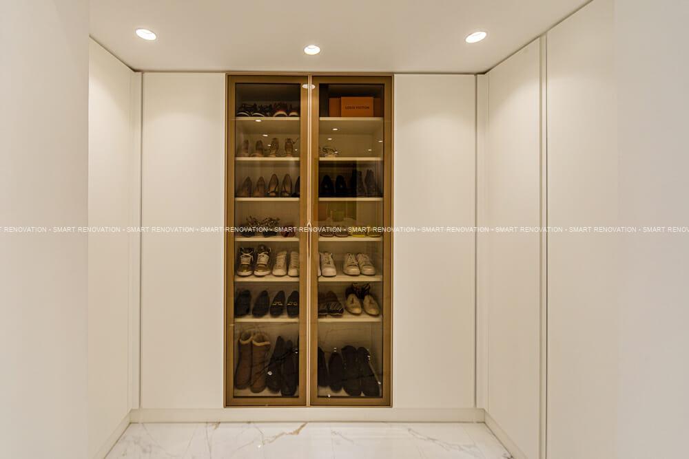 Smart Renovation Design & Fit-Out Company in Dubai presents beautiful Freddy Mercury villa wardrobe renovation.