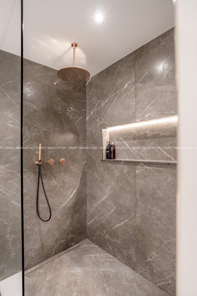 Smart Renovation Design & Fit-Out Company in Dubai presents beautiful Aqua Vista Townhouse bathroom renovation.