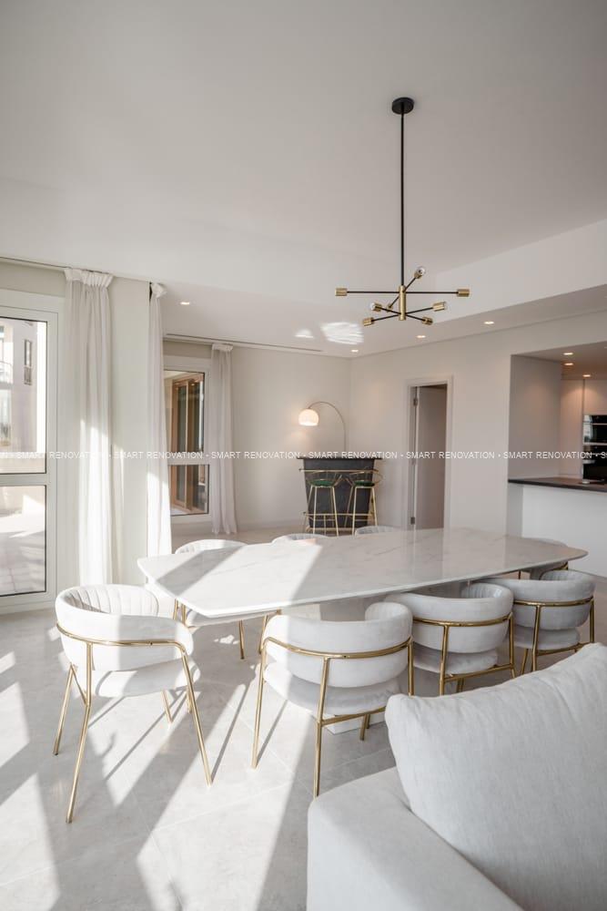 Smart Renovation Design & Fit-Out Company in Dubai presents beautiful Tiffany Blue Apartment renovation.